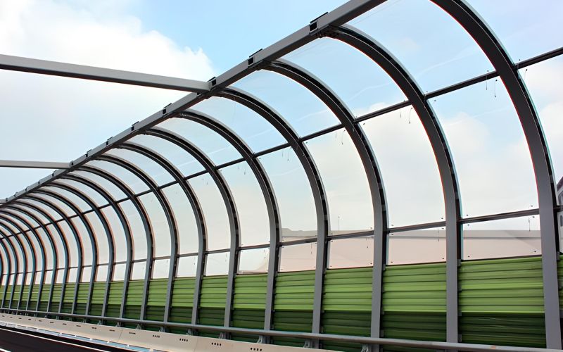 Nhựa polycarbonate có thể uốn cong nguội mà không cần gia nhiệt