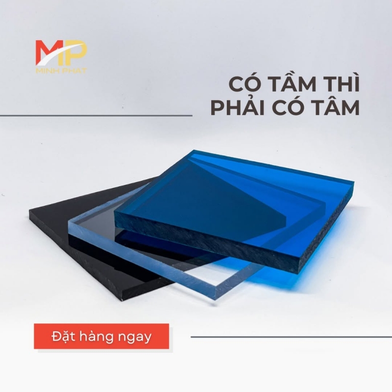 tấm lợp lấy sáng đặc ruột